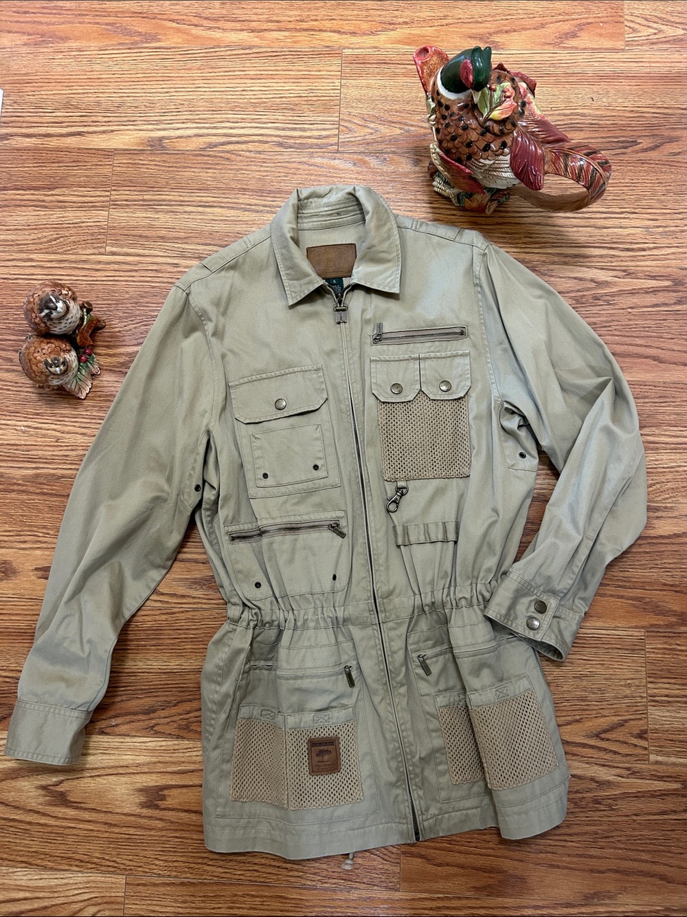 Ralph Lauren Olive Green Military Field Jacket